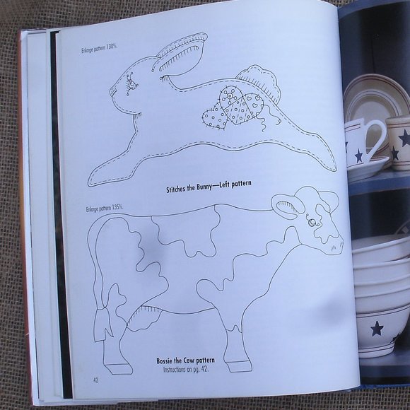 Country Style Painted Wood Projects crafts art book - Picture 15 of 16